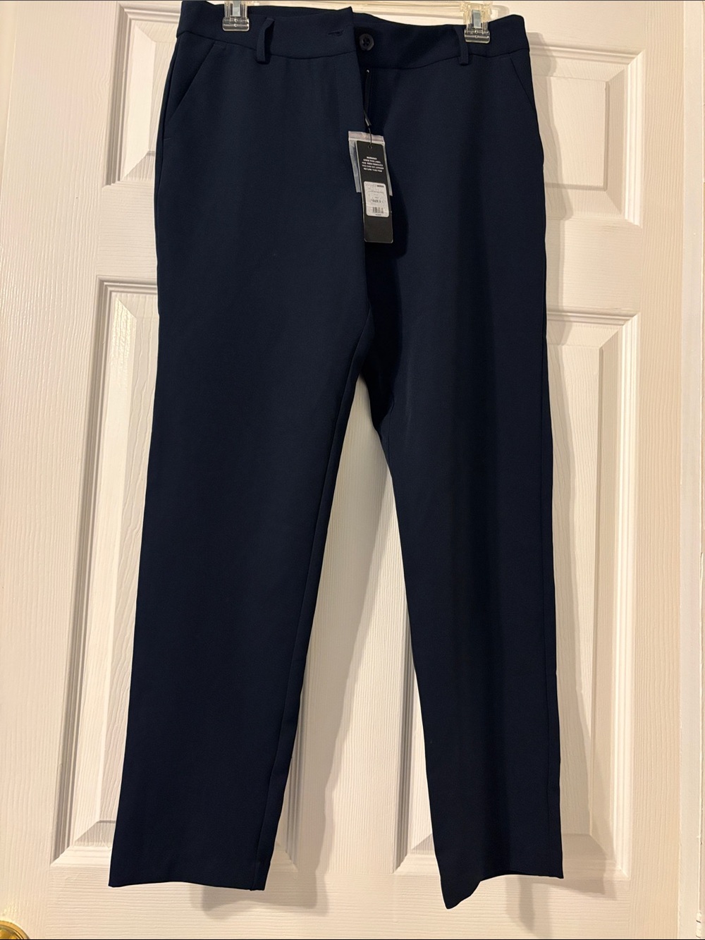 Fashion Nova Navy Slim Dress Pants